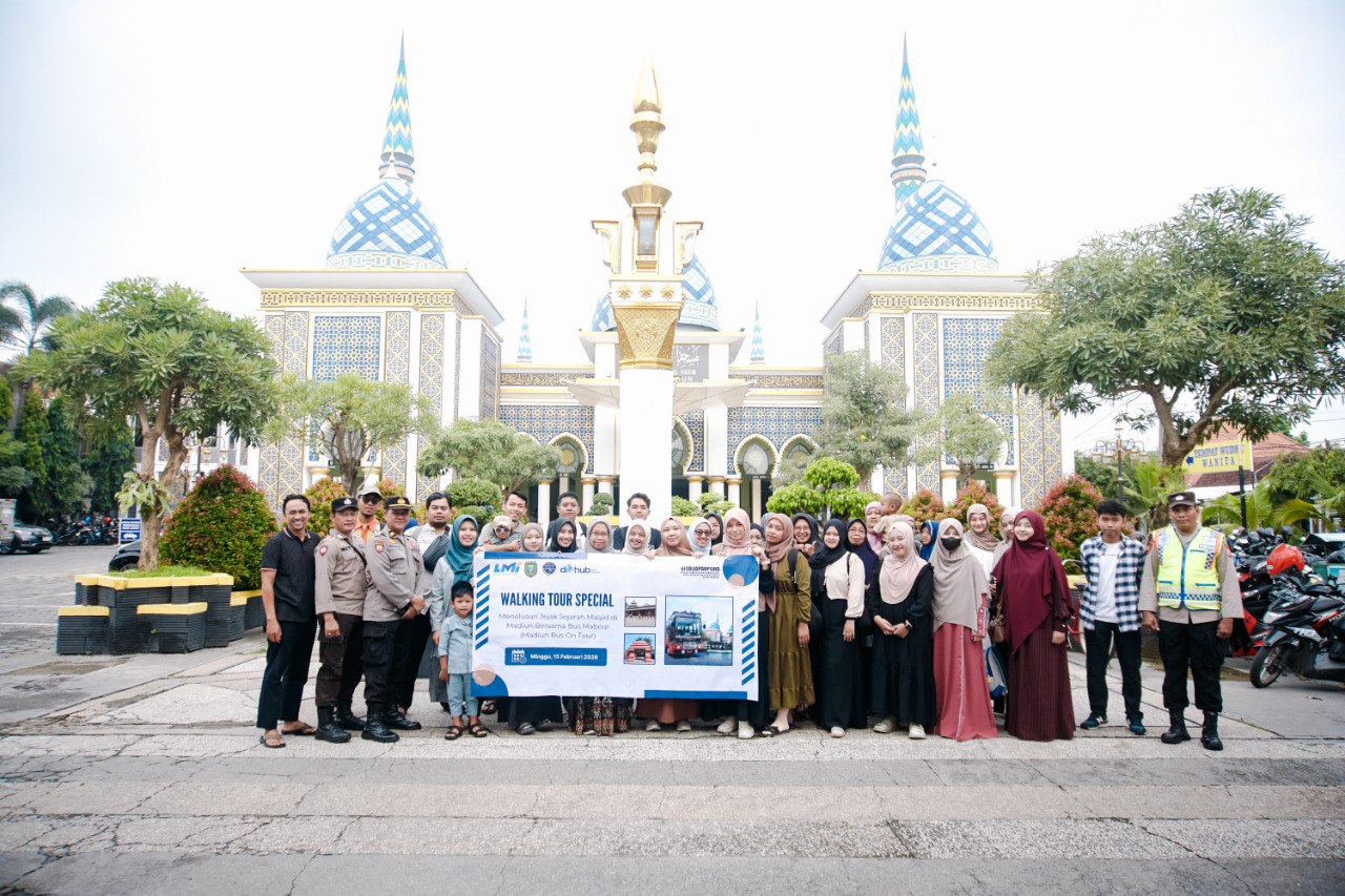 Woman holding donation box